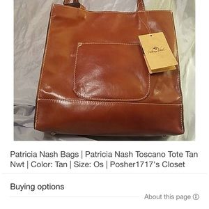 Patricia Nash Toscano Tote